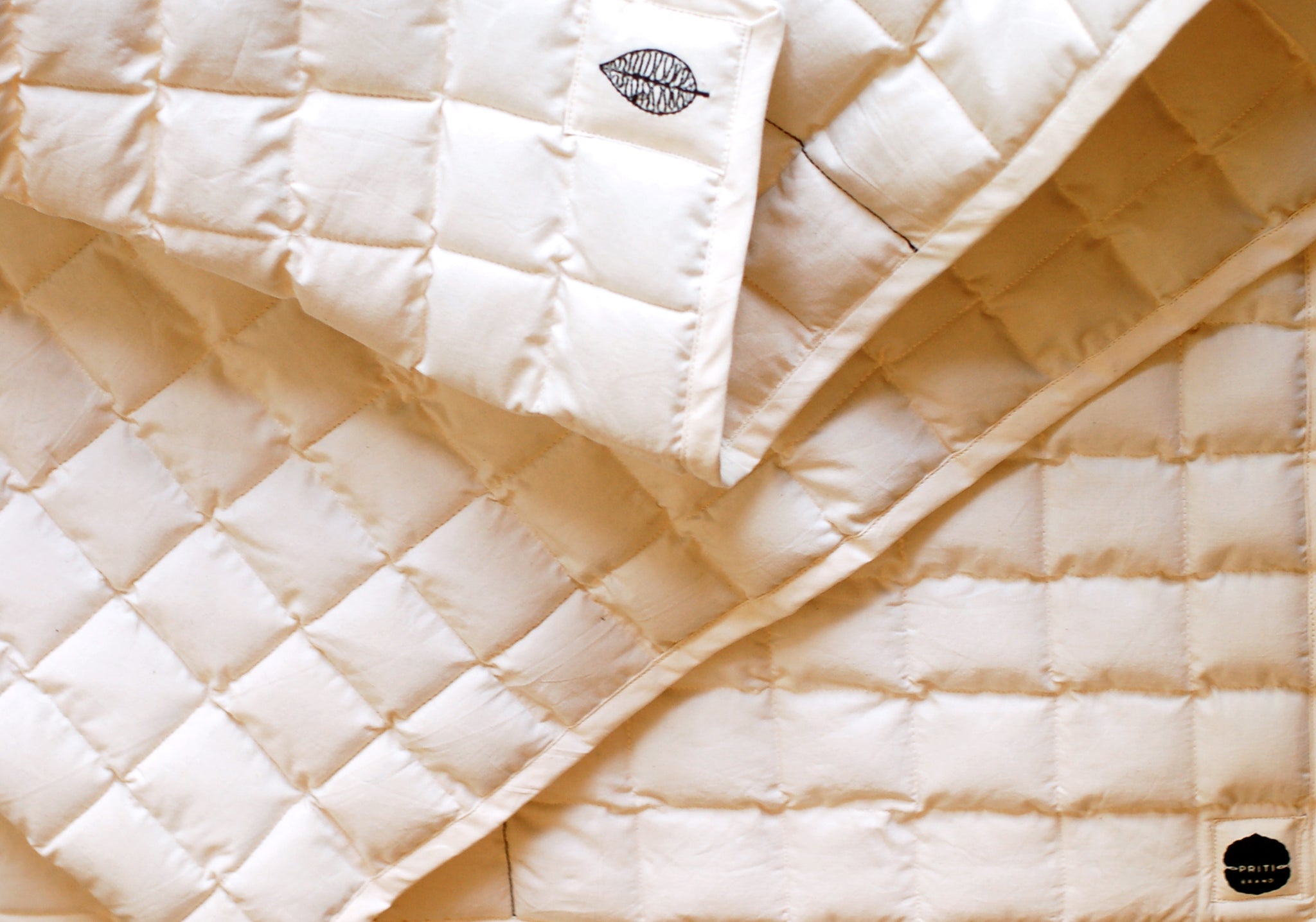 Organic Cloud Ten Quilted Yoga Mat Topper: A PRITI exclusive