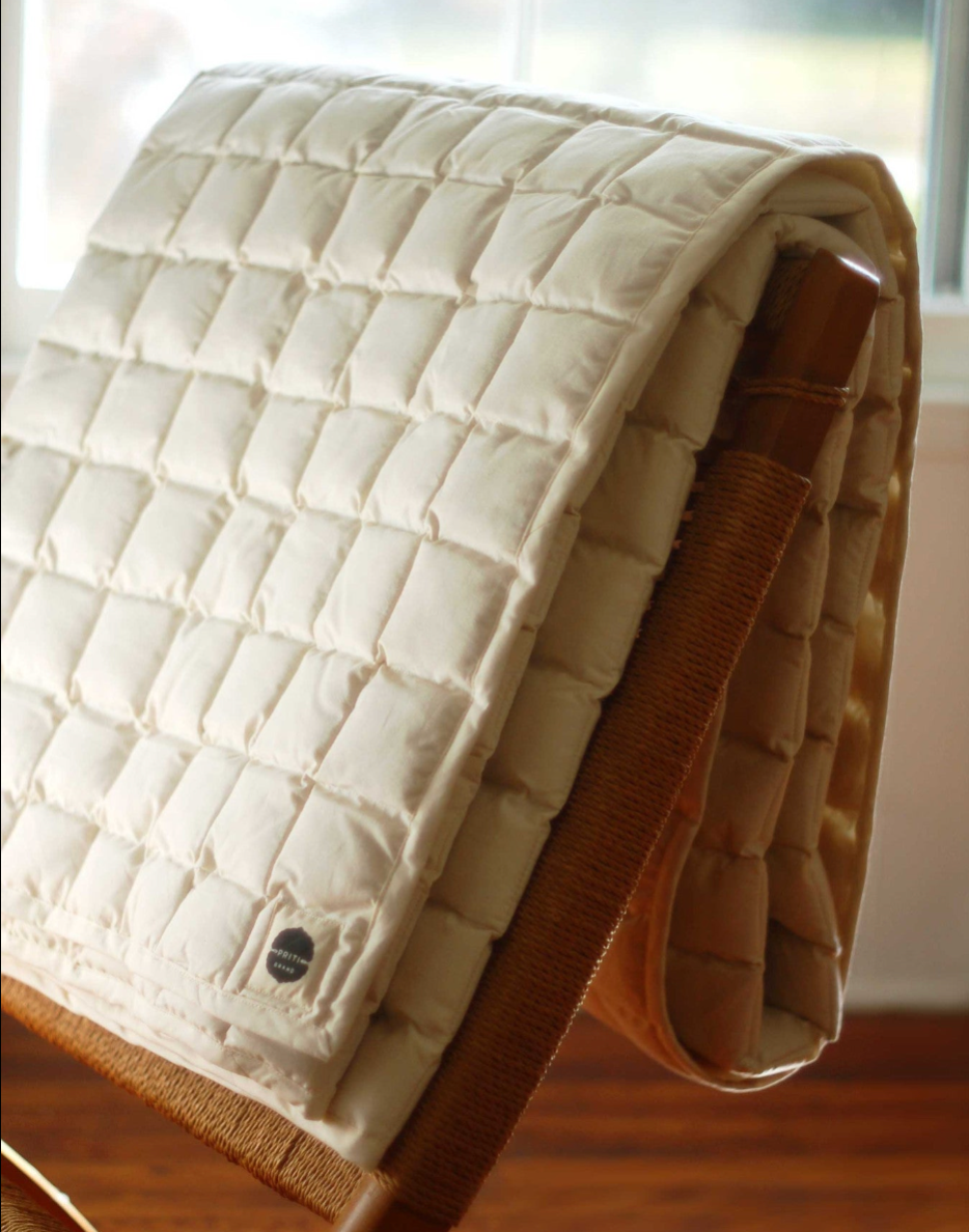 Organic cloud nine yoga blanket