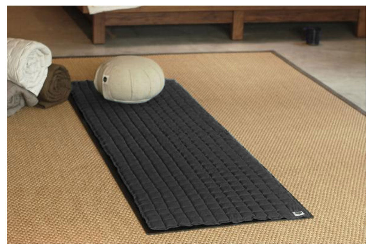 Organic Cloud Ten Quilted Yoga Mat Topper: A PRITI exclusive
